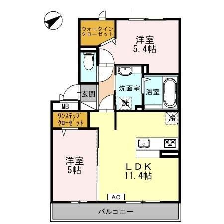 グランボンの間取り