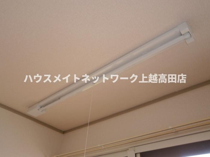 セジュール・モリ Ｂの展望|室内物干し