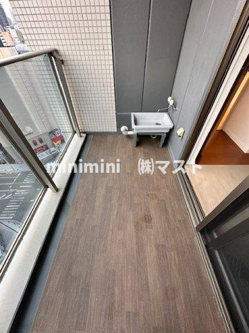 松屋タワーのバルコニー