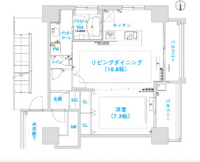 松屋タワーの間取り
