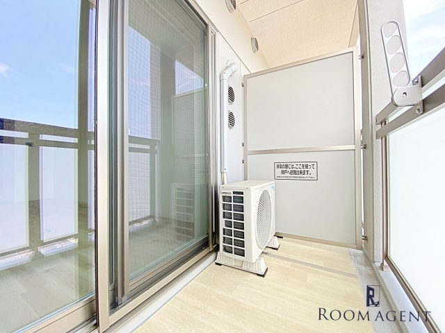 CREST TAPP名古屋山王のバルコニー