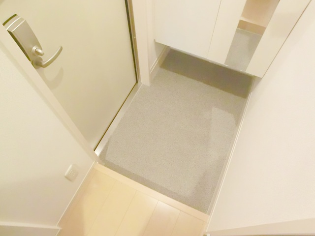 Ｄ－ｒｏｏｍエクウスの玄関|姿見付きの玄関