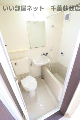 サンセール陽光Aの浴室|コンパクトで使いやすいお風呂です