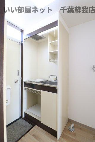 サンセール陽光Aのキッチン|使いやすいキッチンです
