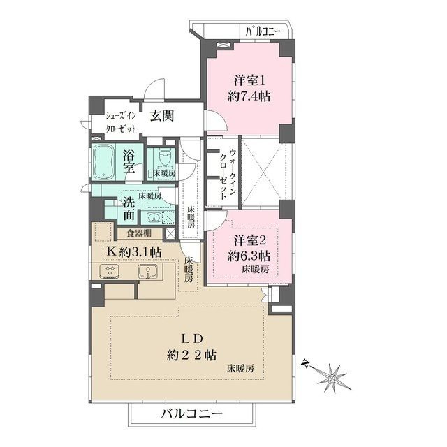渋谷区神宮前５丁目マンション２階