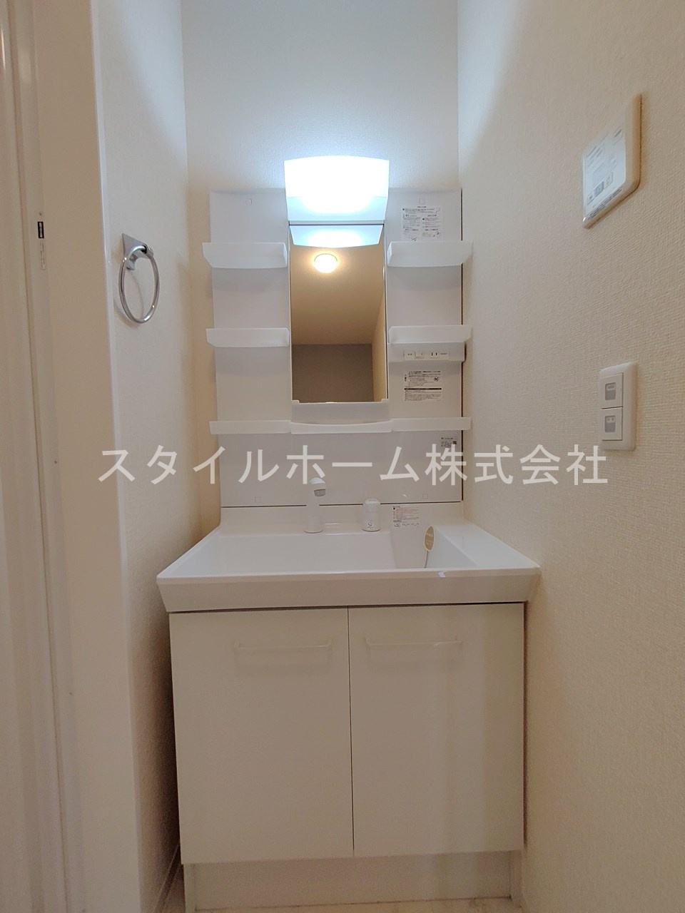 オアシス東豊Ａの洗面所