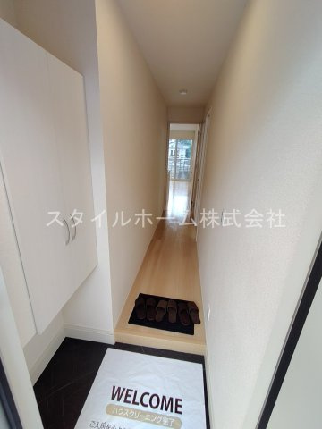 オアシス東豊Ａの玄関