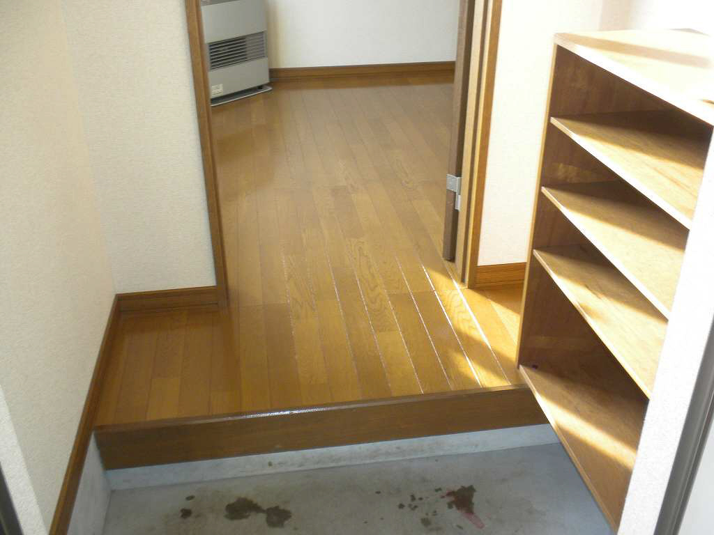 ノースデュオの玄関