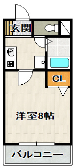 アリスオブゴールデンバッハの間取り