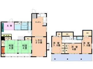 【間取り】 | 井の頭二丁目貸家
