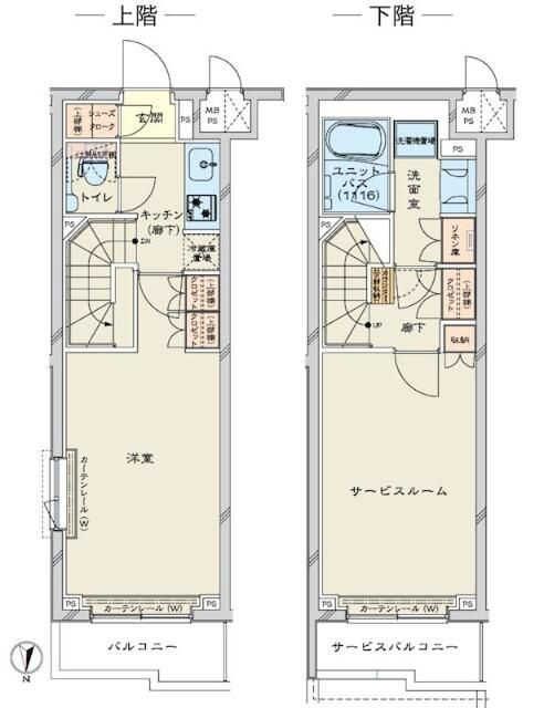 ルーブル川崎鷺沼の間取り