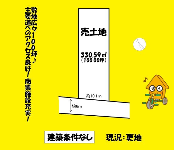 売地の土地図