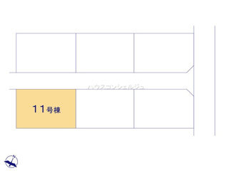 【区画図】 | 名古屋市港区船頭場１丁目304【仲介手数料無料】新築一戸建て　11号棟