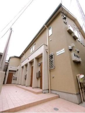葛飾区東新小岩５丁目の一棟アパートの外観