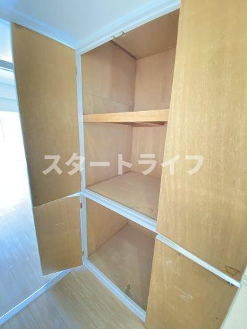 大阪市東淀川区東中島１丁目の賃貸マンションの収納