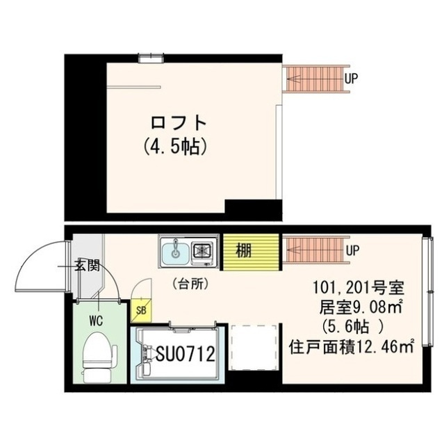 AVAND神楽坂 (アバンド神楽坂)の間取り