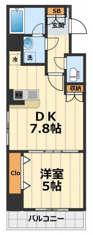 【間取り】 | クレストコート八王子(クレストコートハチオウジ)
