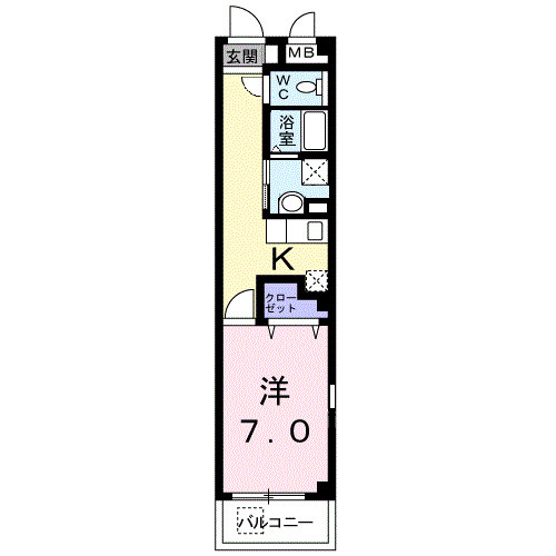 メープル神戸住吉の間取り