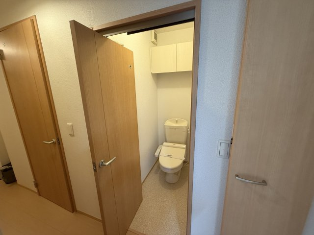 品川区豊町６丁目のアパートのトイレ|落ち着いたトイレです