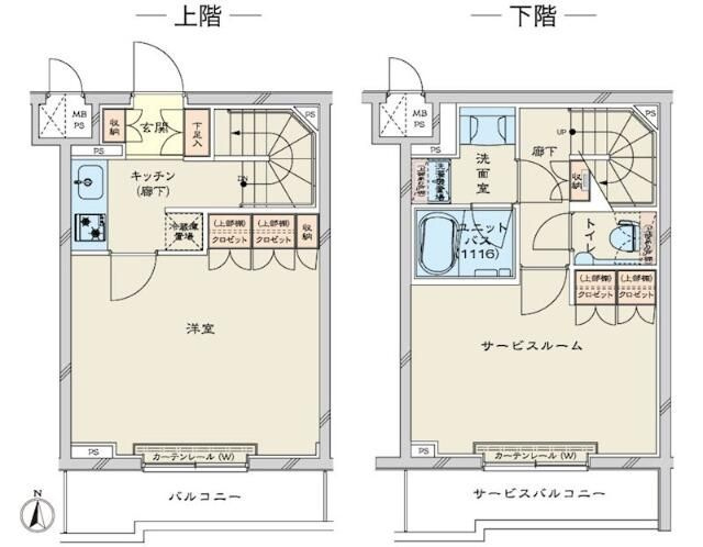 ルーブル川崎鷺沼の間取り