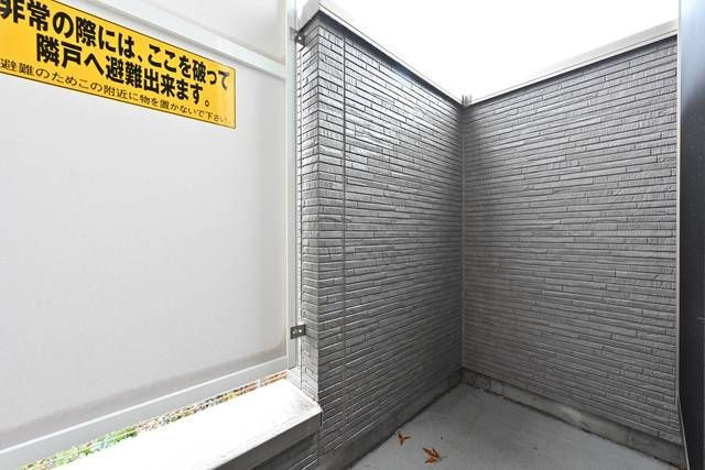 ベルグランデ吉野町のバルコニー