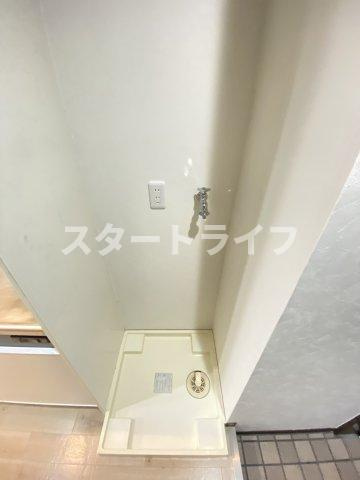 大阪市淀川区西中島２丁目の賃貸マンションの洗面所