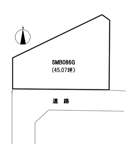 下田市　伊豆白浜南風台別荘地の土地図