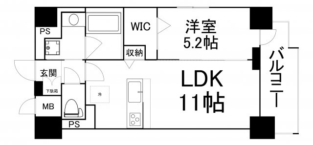 【間取り】 | セレーナコンフォルト天神橋