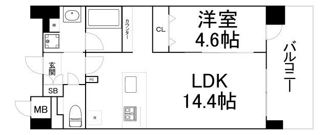 【間取り】 | グランヴィラッセ北梅田