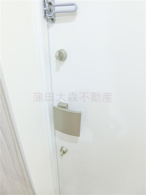 ディアレイシャス新蒲田の玄関