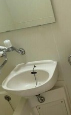 フジコーポかしわ台の洗面所