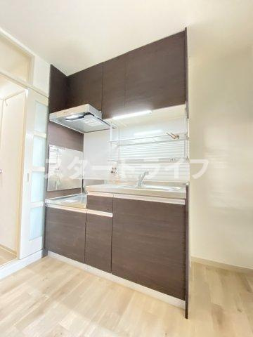 大阪市淀川区宮原１丁目の賃貸マンションのキッチン