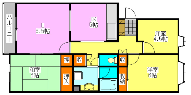 【間取り】 | T‘s garden習志野台