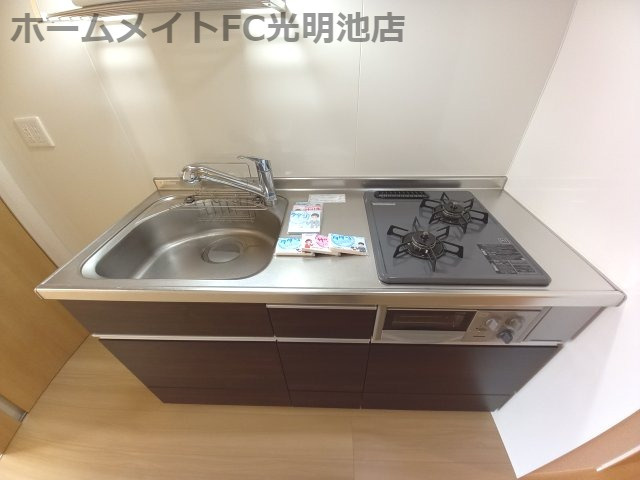 フローラルのキッチン