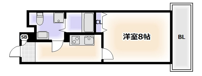 【間取り】 | Merry住之江公園