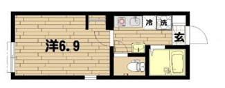【間取り】 | ガーランド鶴見中央 | 間取りです。