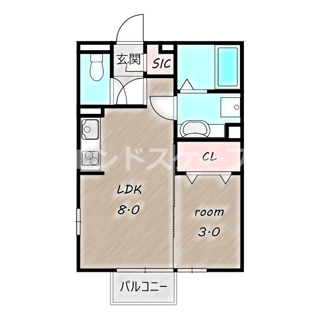 ＥＴＥＲＮＡ宮子の間取り|高崎、前橋のお部屋探しはエンドスケープまで！お客様の理想お聞かせ下さい♪