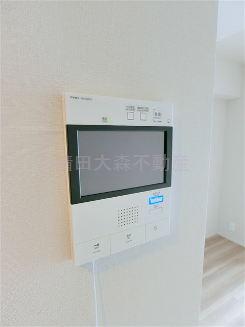 プライマル蒲田の設備|TVモニター付オートロック　インターホン