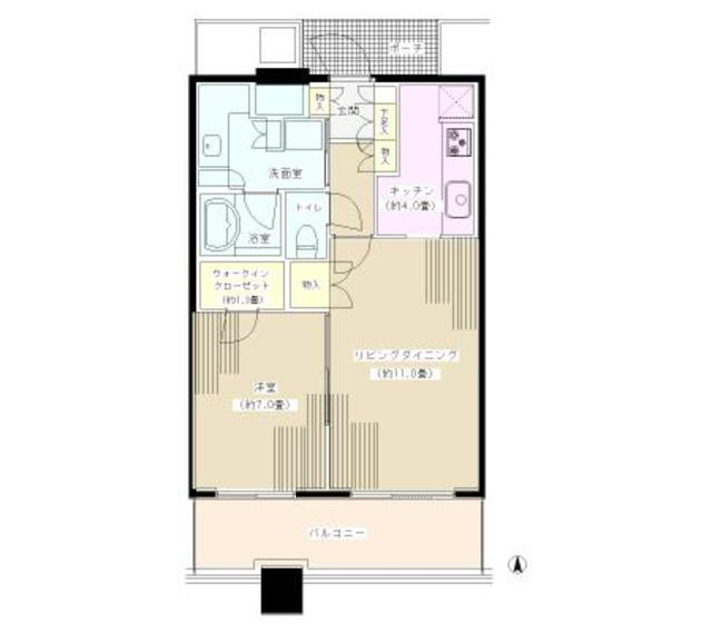 パークタワー横浜ステーションプレミアの間取り