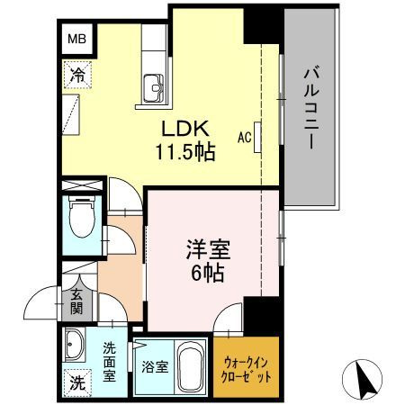ブリスキューブの間取り