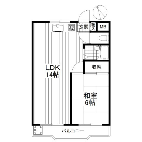 【間取り】 | シャルレ土屋
