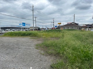 小桑原町売地の外観