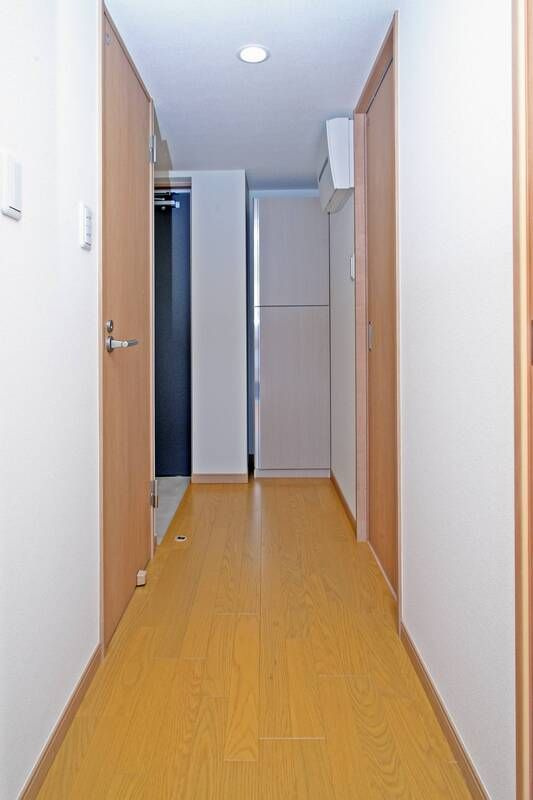 レオ四拾五番館の玄関