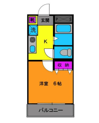 台東区松が谷４丁目の賃貸マンションの間取り