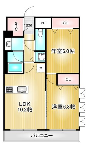 LIBERTA CARINO|名古屋市の賃貸ならMy賃貸の間取り|LIBERTA CARINO