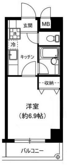 エステル浮間公園の間取り