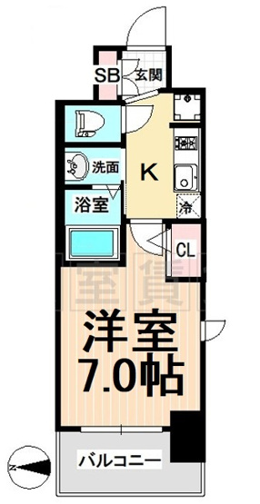 【間取り】 | エステムコート名古屋新栄Ⅱアリーナ