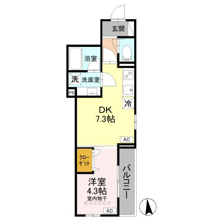 【間取り】 | DPaina岩戸北四丁目