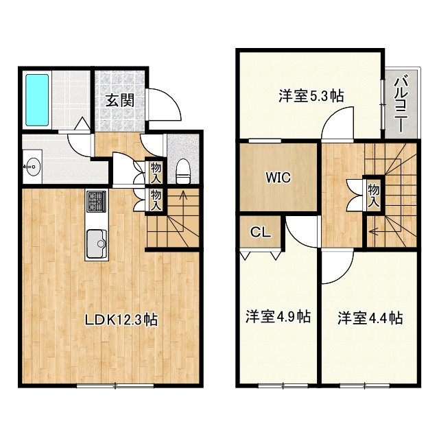 CASA+SOUTHの間取り
