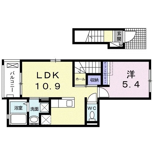 メイプルの間取り